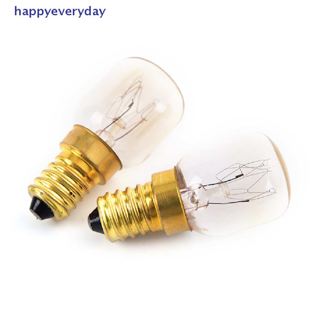 [happy] 1pc E14 15W/25W Warm White Oven Cooker Bulb Lampu Tahan Panas Cahaya 220-230V [ID]