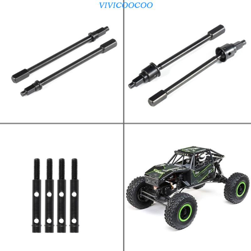 Vivi Steel Centre Drive Shaft Upgrade Part Untuk 1per18 RC Crawler Axial UTB18 1per18 Capra