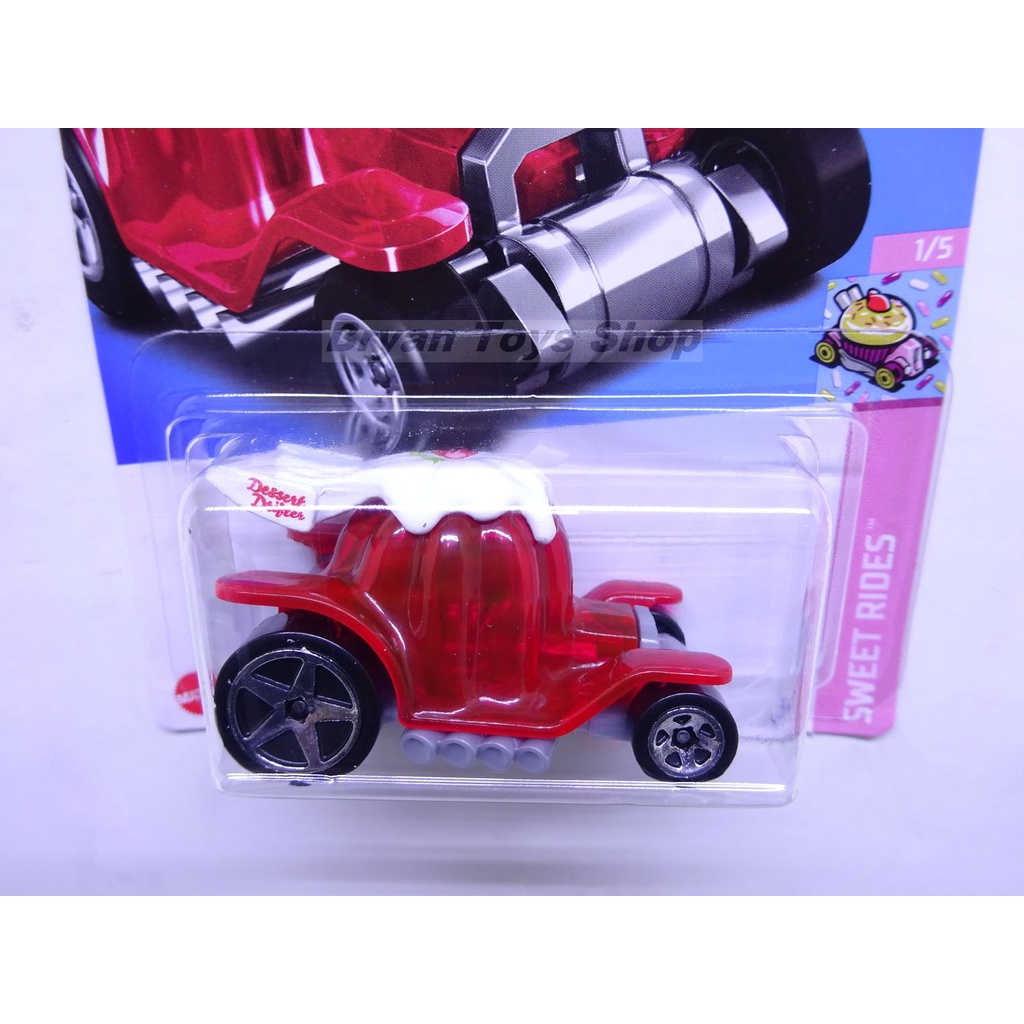 Hot Wheels Dessert Drifter Merah