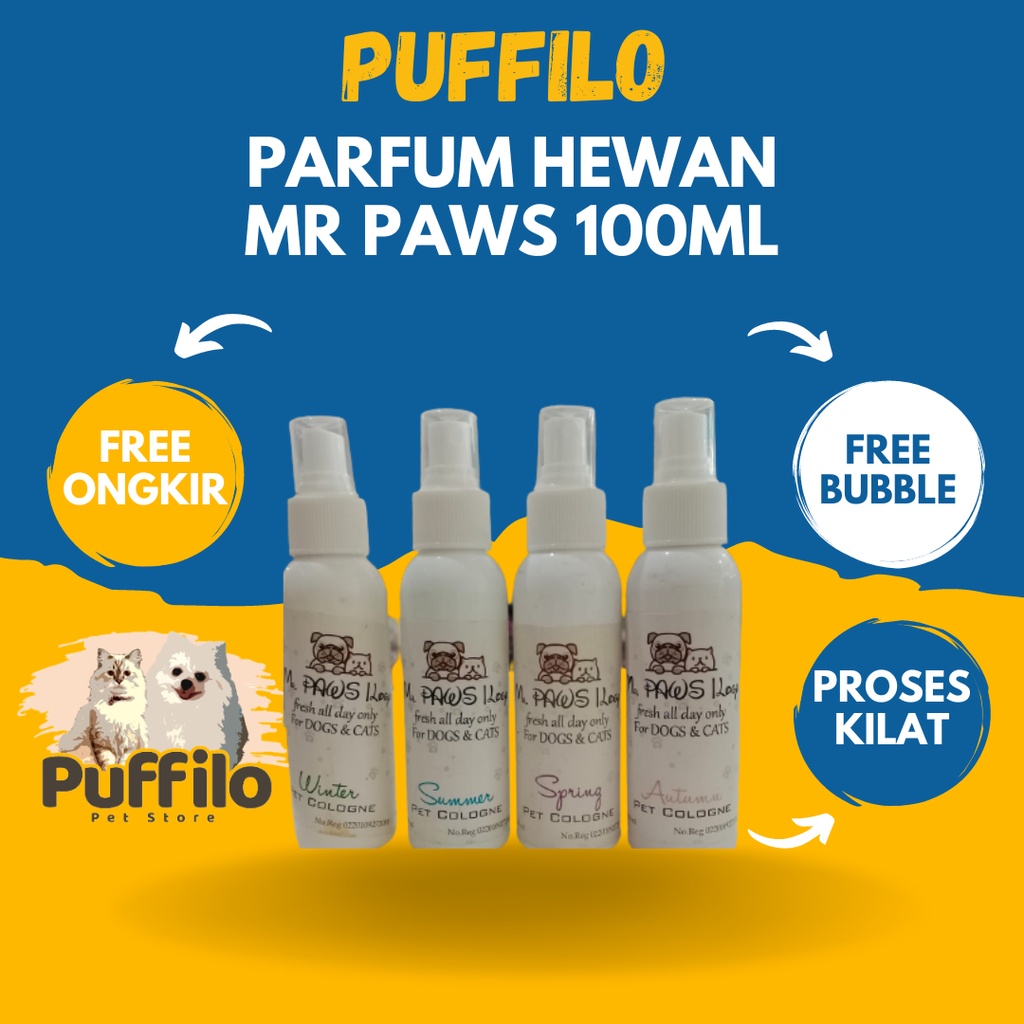 Parfum Hewan MR PAWS 100ML