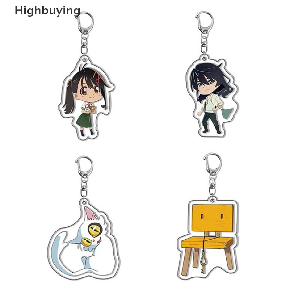 Hbid Suzume No Tojimari Gantungan Kunci Akrilik Key Pendant Jewelry Key Ring Pria Gantungan Kunci Mobil Wanita Tas Liontin Glory