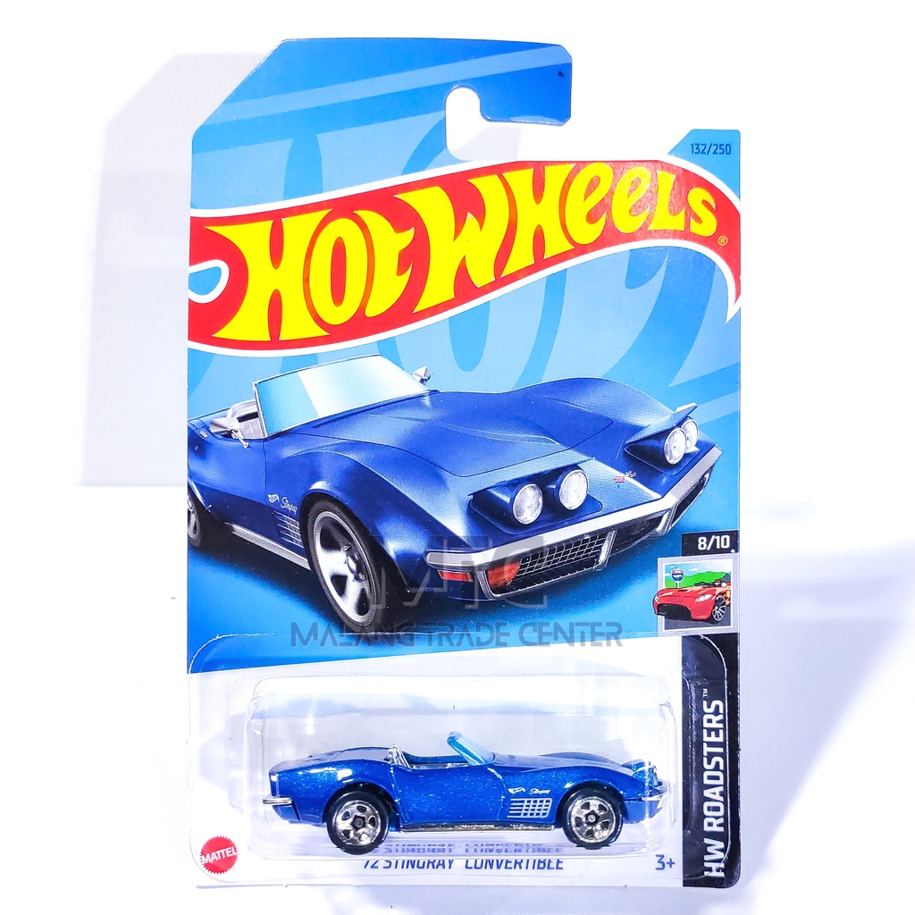 Hot Wheels 72 Stingray Convertible Blue F 2023