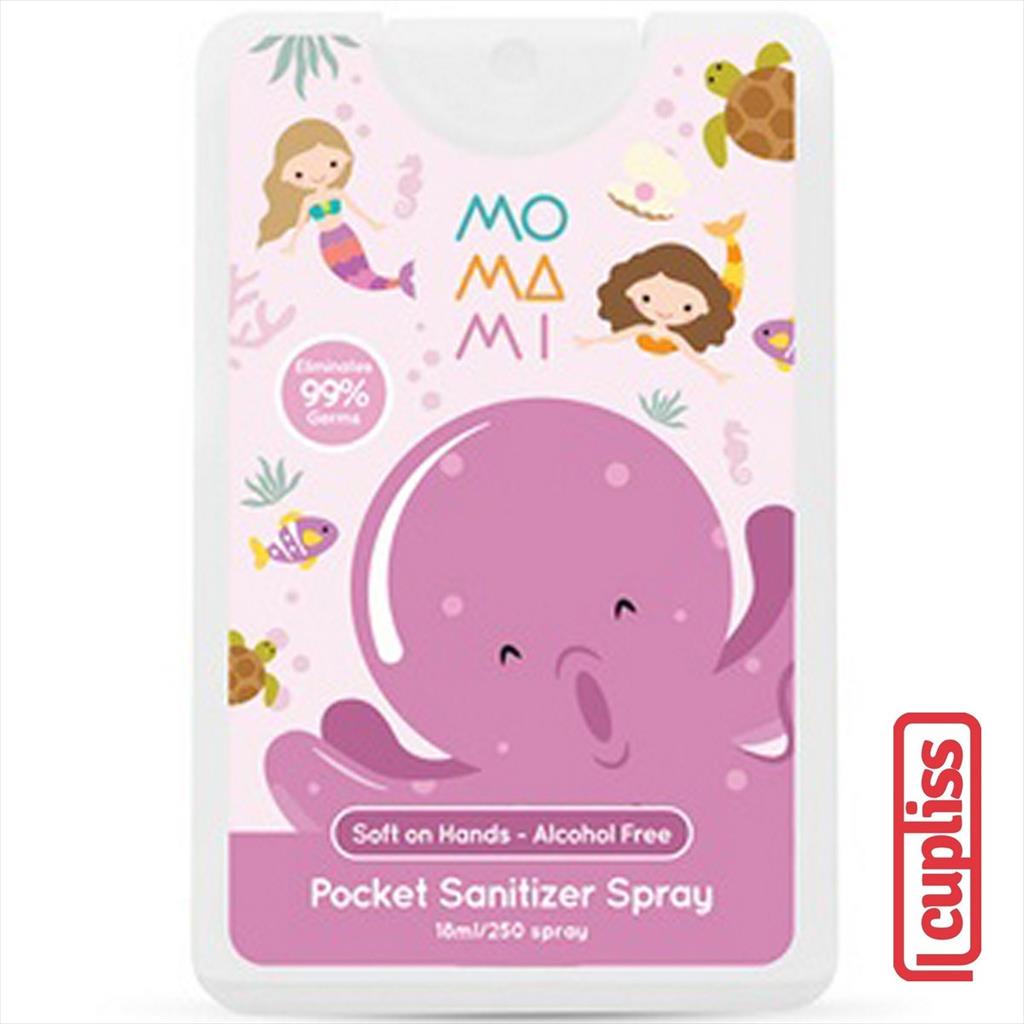 MoMaMi Pocket Sanitizer Octopus 18ml 128479