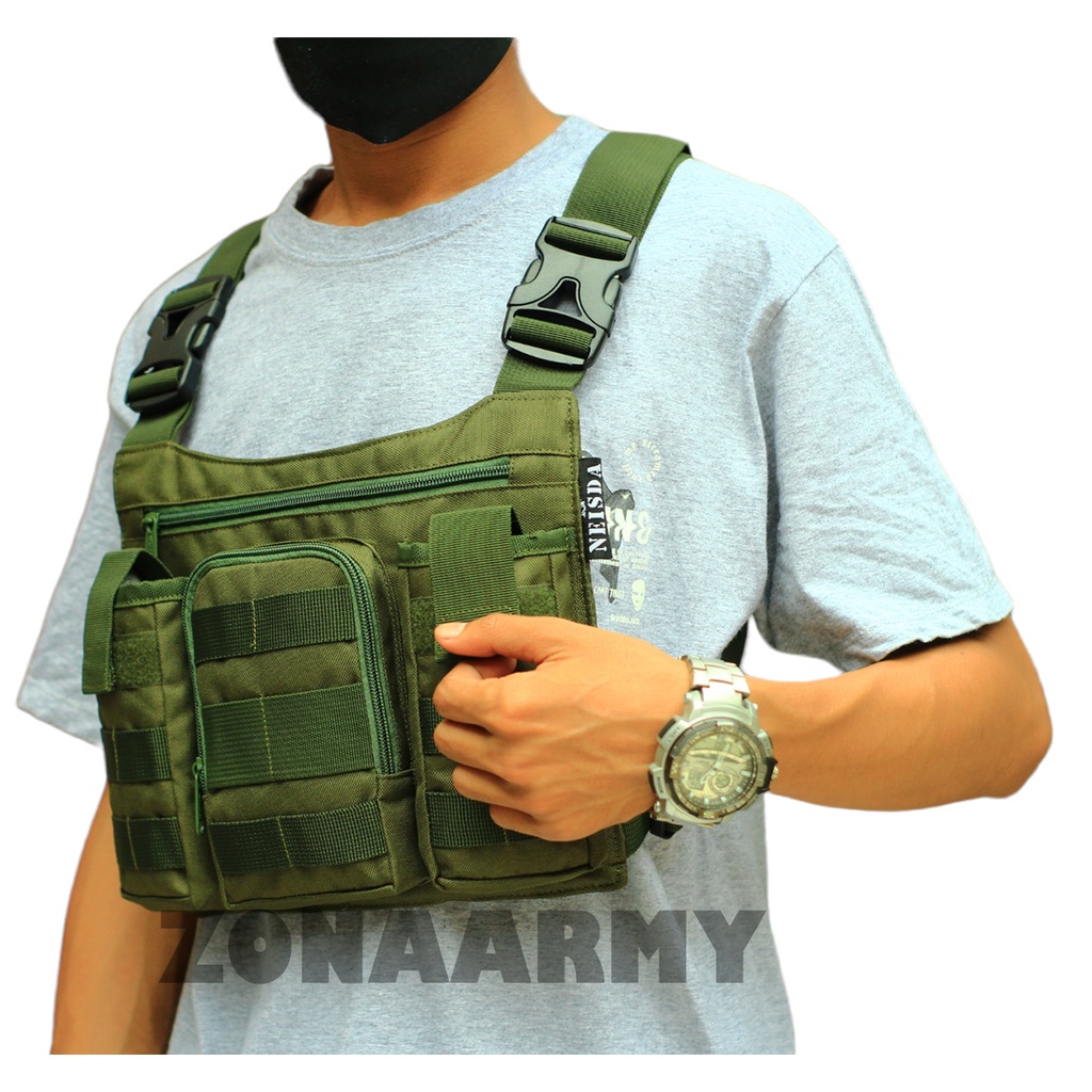 Neisda - Chestbag Tas Dada Series Premium Green