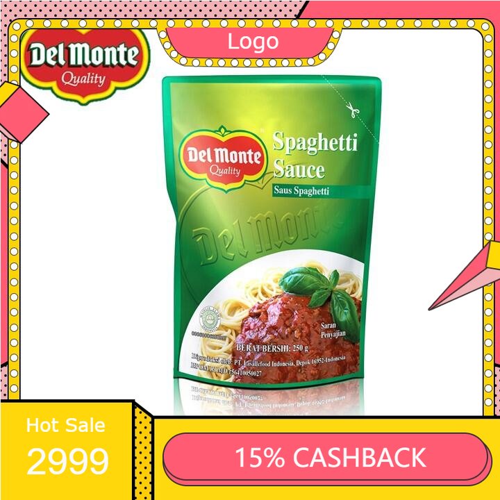 

Del Monte Saos spageti Sous Sambal Extra Hot 200Gr