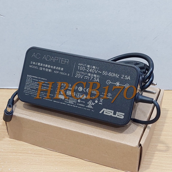 Adaptor Charger Laptop Asus TUF 20V - 7.5A 150W DC 6.0*3.7mm -HRCB