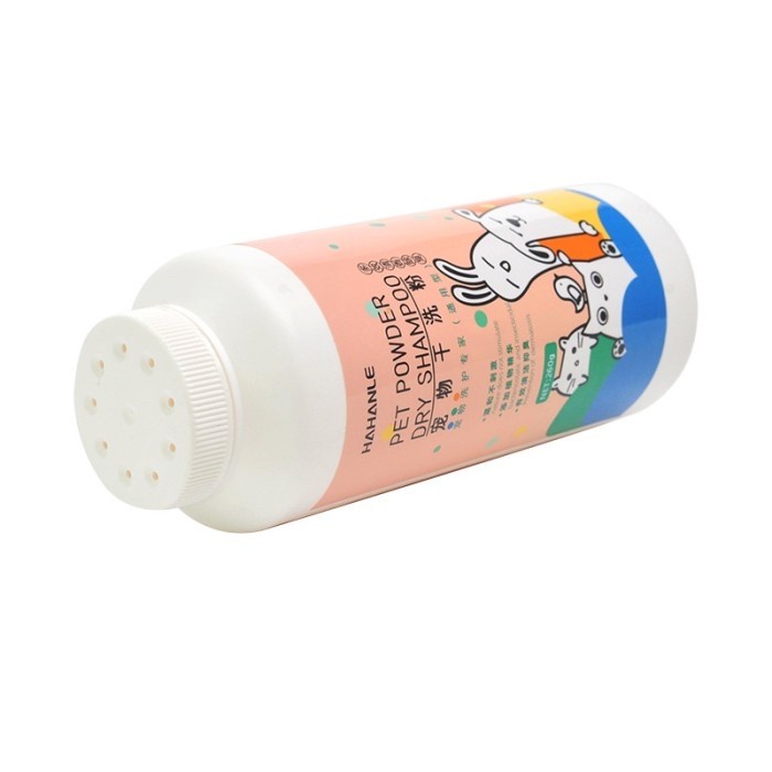 Pet powder dry shampoo anjing kucing dog cat anabul hewan bedak anjing perawatan rambut anjing