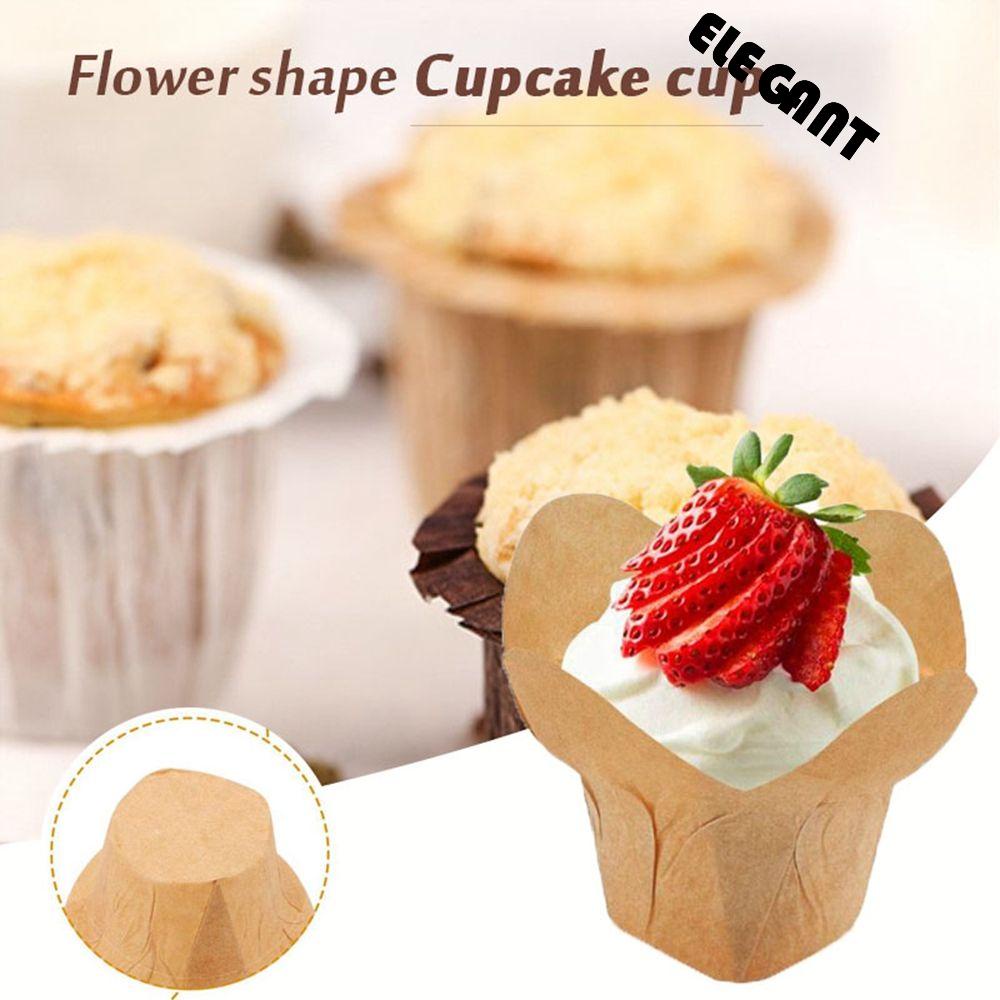 [Elegan] Baking Cup Cakes Cases Holder Cetakan Kue Paper Cup Dapur Muffin Cupcake Liner