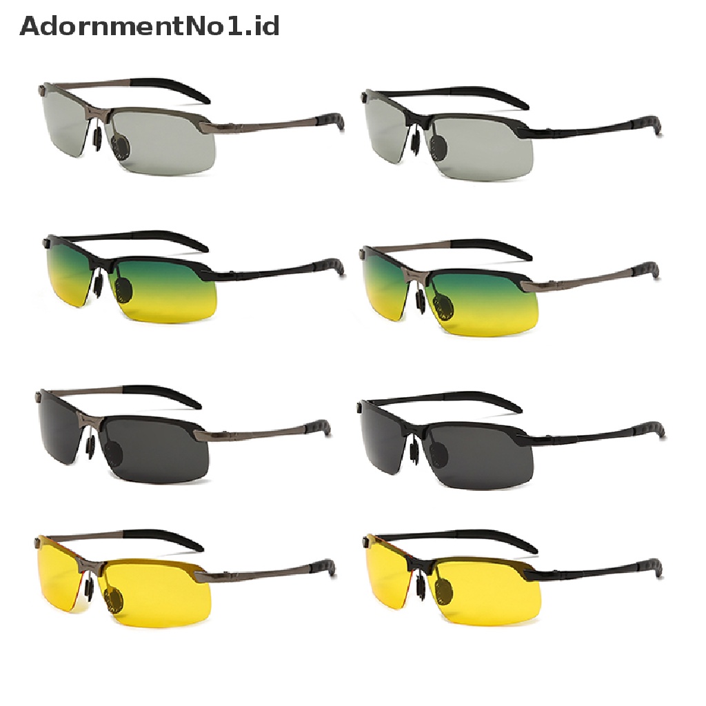 [AdornmentNo1] Kacamata Photochromic Universal Outdoor Sport Sun Glasses Kacamata Pengemudi Kacamata Bunglon Pria Berubah Warna Kacamata Matahari [ID]