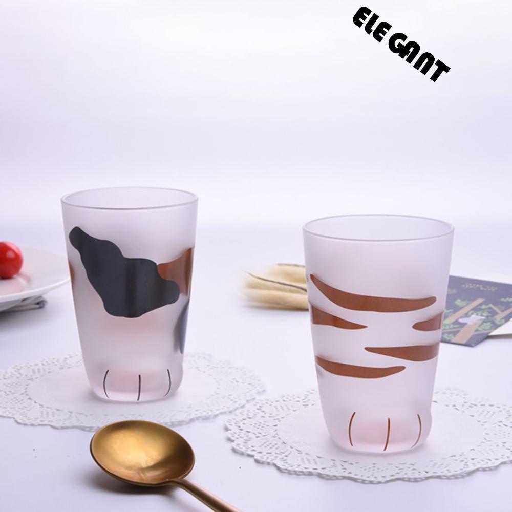 [Elegan] Perlengkapan Minum Kepribadian 300ml Cangkir Poles Kusam Tahan Panas Hadiah Susu, Jus, Kopi Pakai Mug Handmade