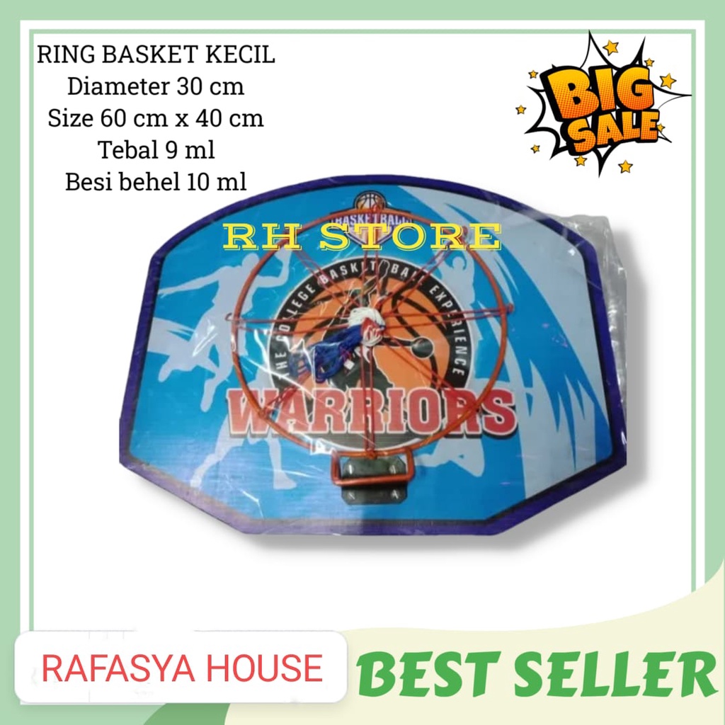 FLASH SALE PAPAN KAYU RING BASKET UNTUK ANAK-ANAK/REMAJA