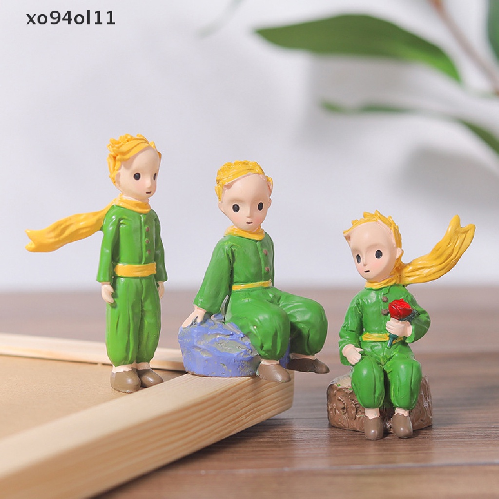 Xo 1Pc The Little Prince Action Figure Resin Patung Boneka Dekorasi Desktop Rumah OL