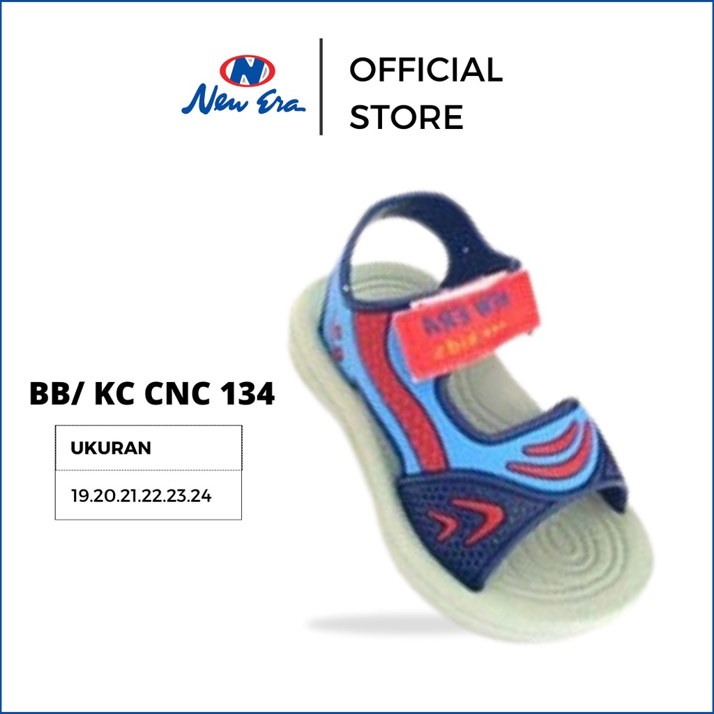NEW ERA BB/ KC CNC 134 Sendal Anak New Era Cowok Sendal Karet Anak Cowok
