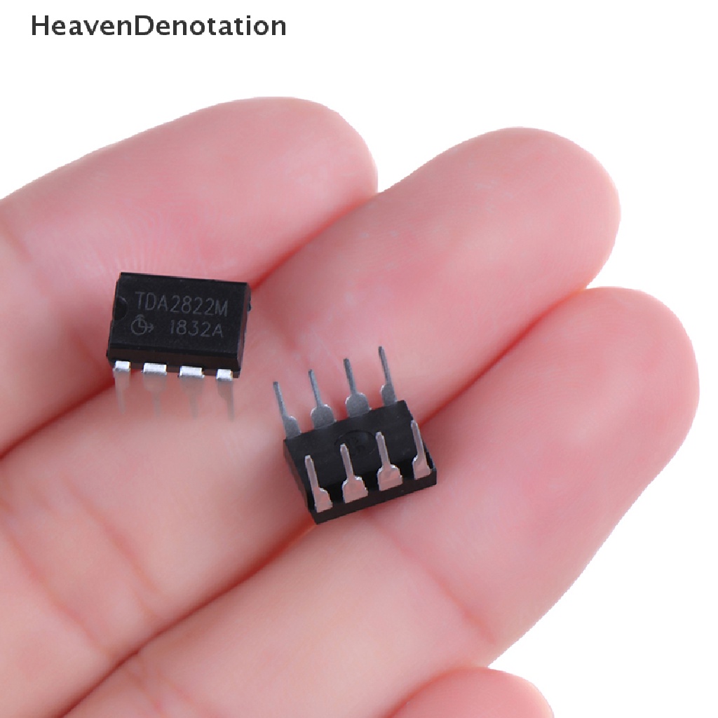 [HeavenDenotation] 10pcs TDA2822M Serbaguna Dan original IC audio power amplifiers inline DIP-8 HDV