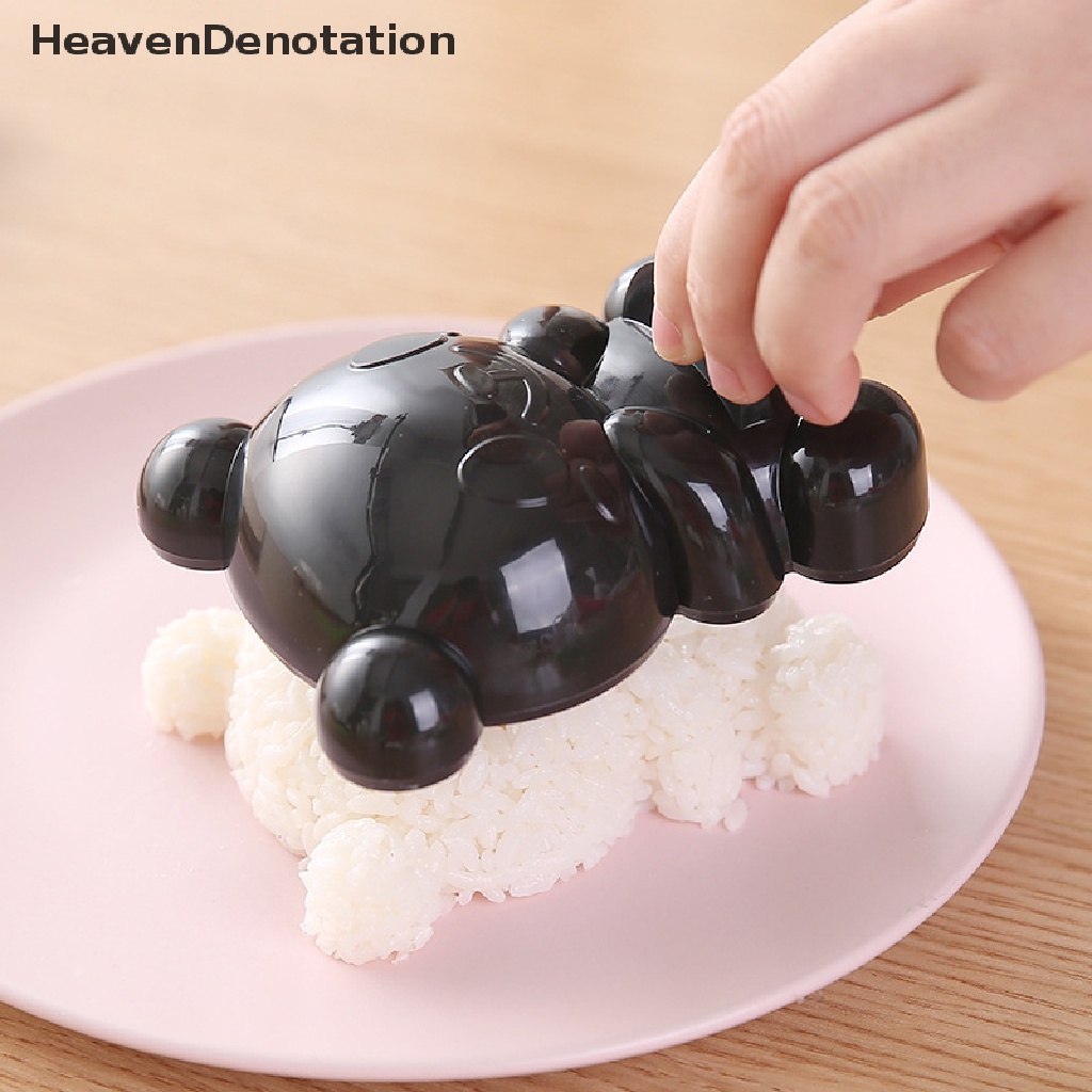 [HeavenDenotation] 1set Cetakan Sandwich Panda Dolphins Biskuit Embos Baking Pastry Cetakan Onigiri HDV