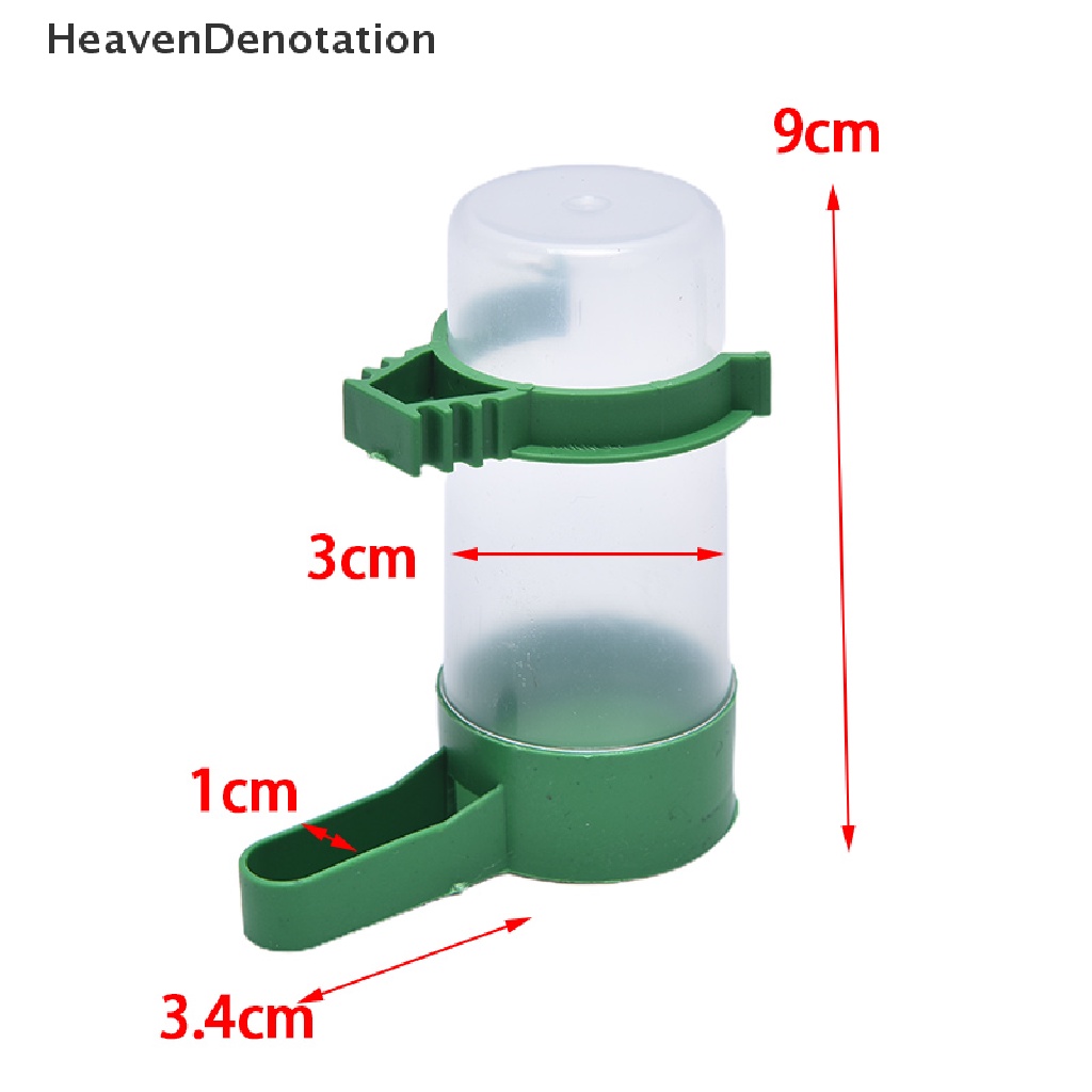 [HeavenDenotation] 6pc Bird Water Drinker Air Mancur Minum Otomatis Pet Drinking Cup Bowls HDV