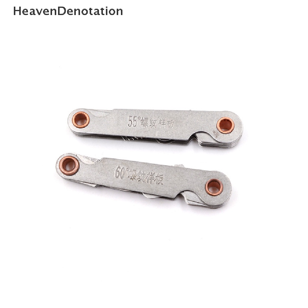 [HeavenDenotation] Thread plug gauge stainless steel inch pitch 55derajat Pengukur Benang  Steker Ulir HDV