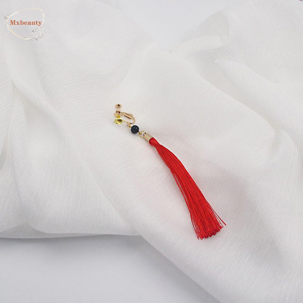 Mxbeauty VTuber Vox Akuma Anting Kreatif Cosplay Anting Kait Pria Perempuan Gadis Wanita Drop Earring