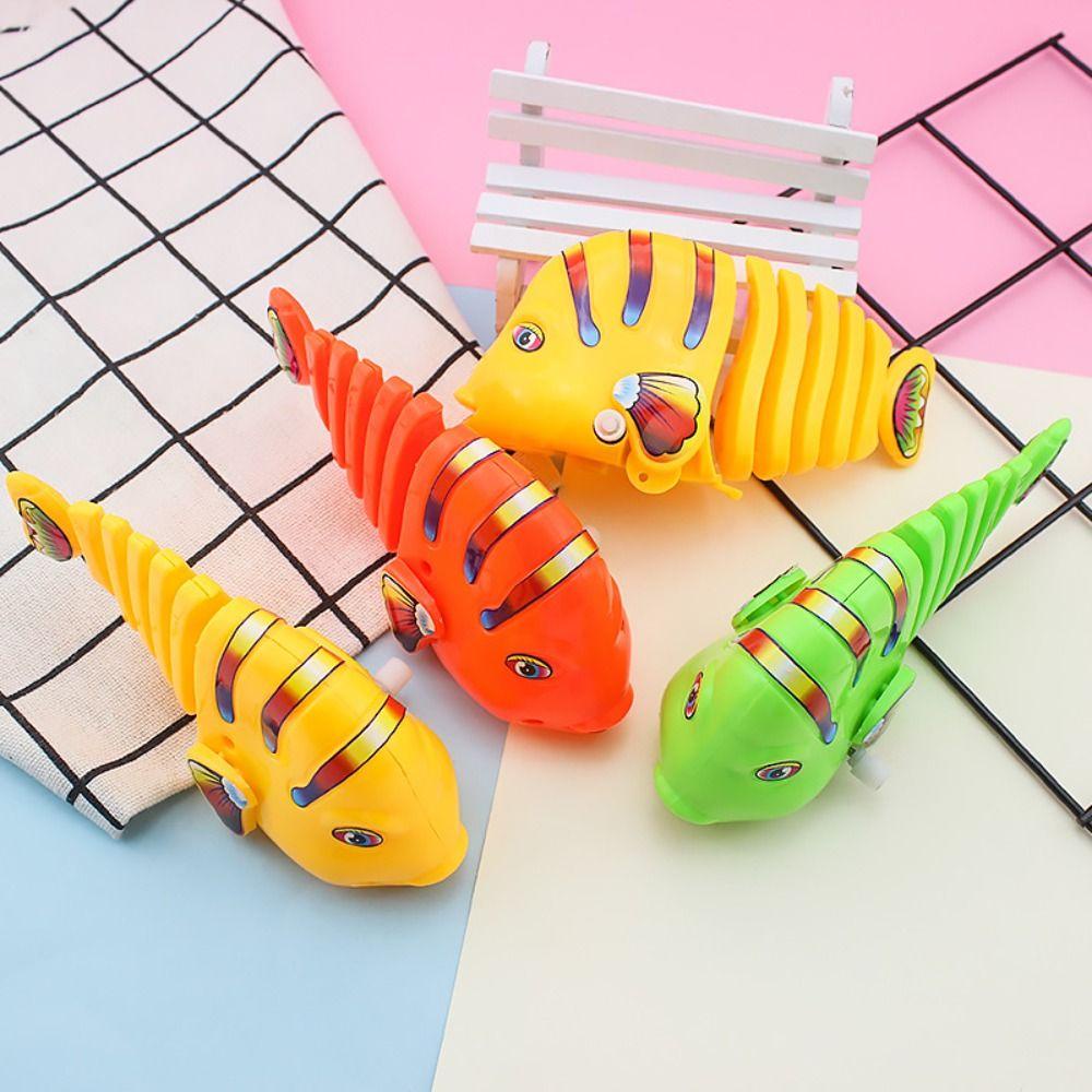 Mxbeauty Windup Berayun Ikan Di Rantai Kreatif Klasik Edukasi Dini Mainan Puzzla Anak Untuk Anak Windup Fish Toys