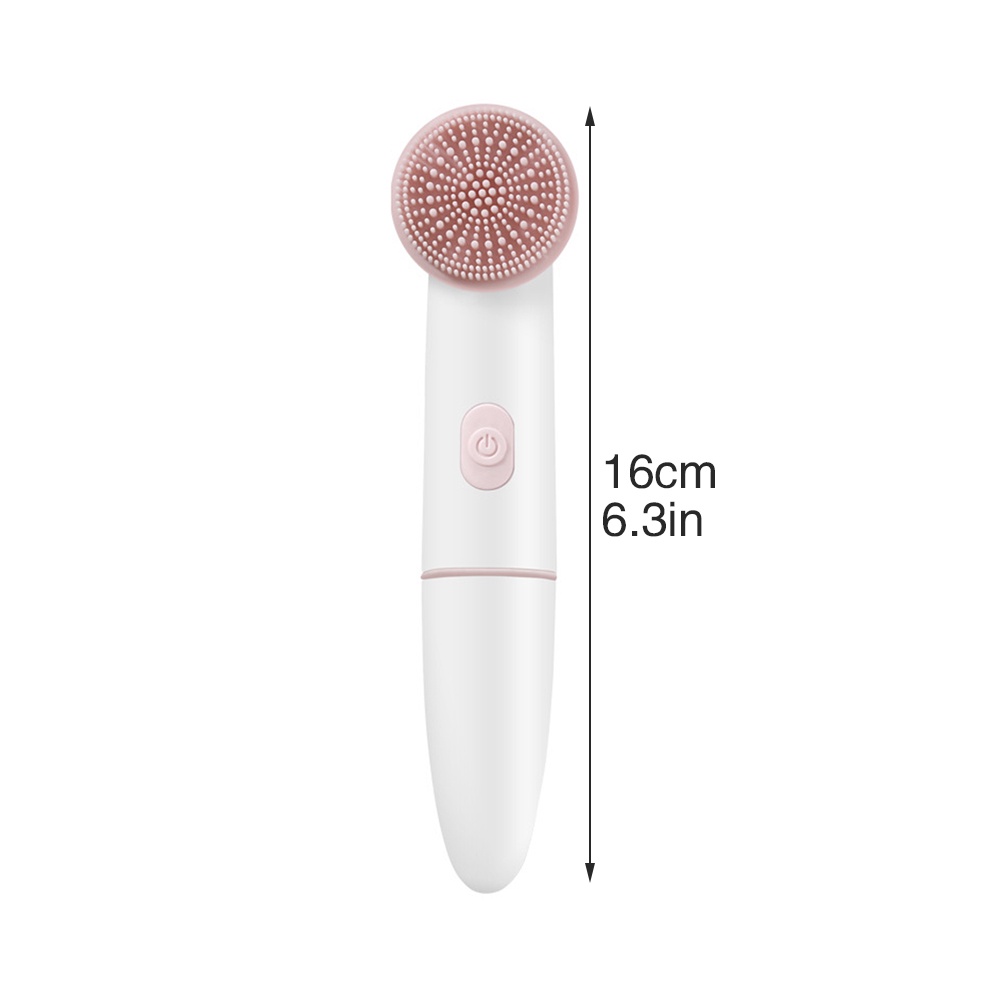 Hadiah Perawatan Kulit Bertenaga Baterai Pijat Electric Portable Exfoliating Pore Facial Cleansing Brush