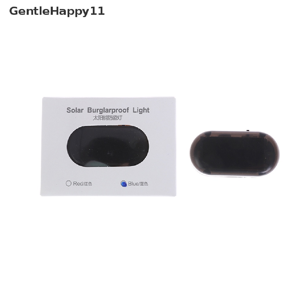 Gentlehappy Lampu Peringatan Energi Solar Mobil Universal Lampu Flash LED Car Power Alarm Lamp id