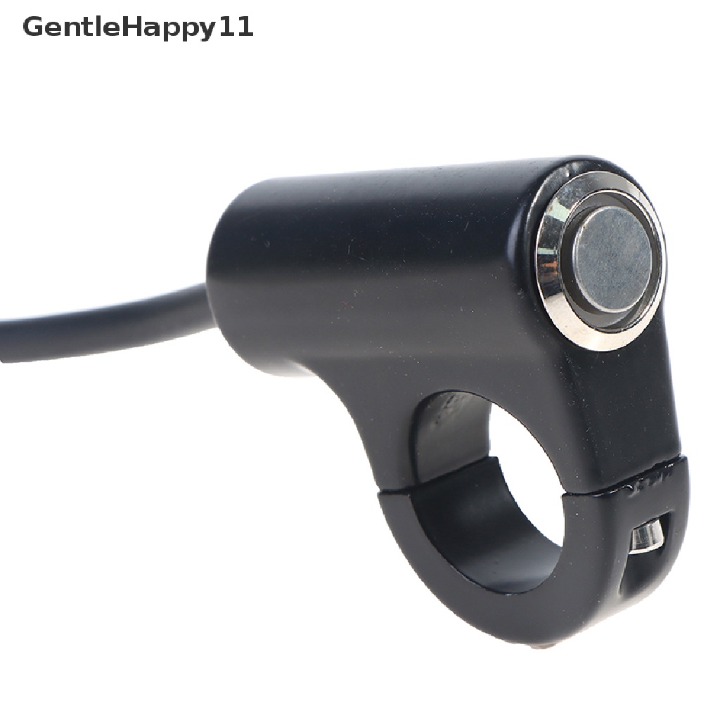 Gentlehappy 22MM Aluminium Alloy Saklar Motor Stang Lampu Kabut Sein Switch id