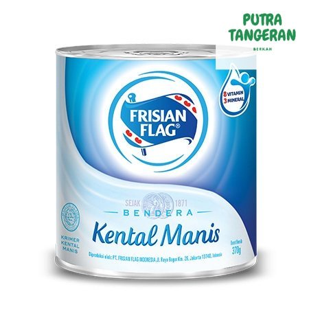 

Frisian Flag Bendera Susu Kental Manis Biru Kaleng 370gr