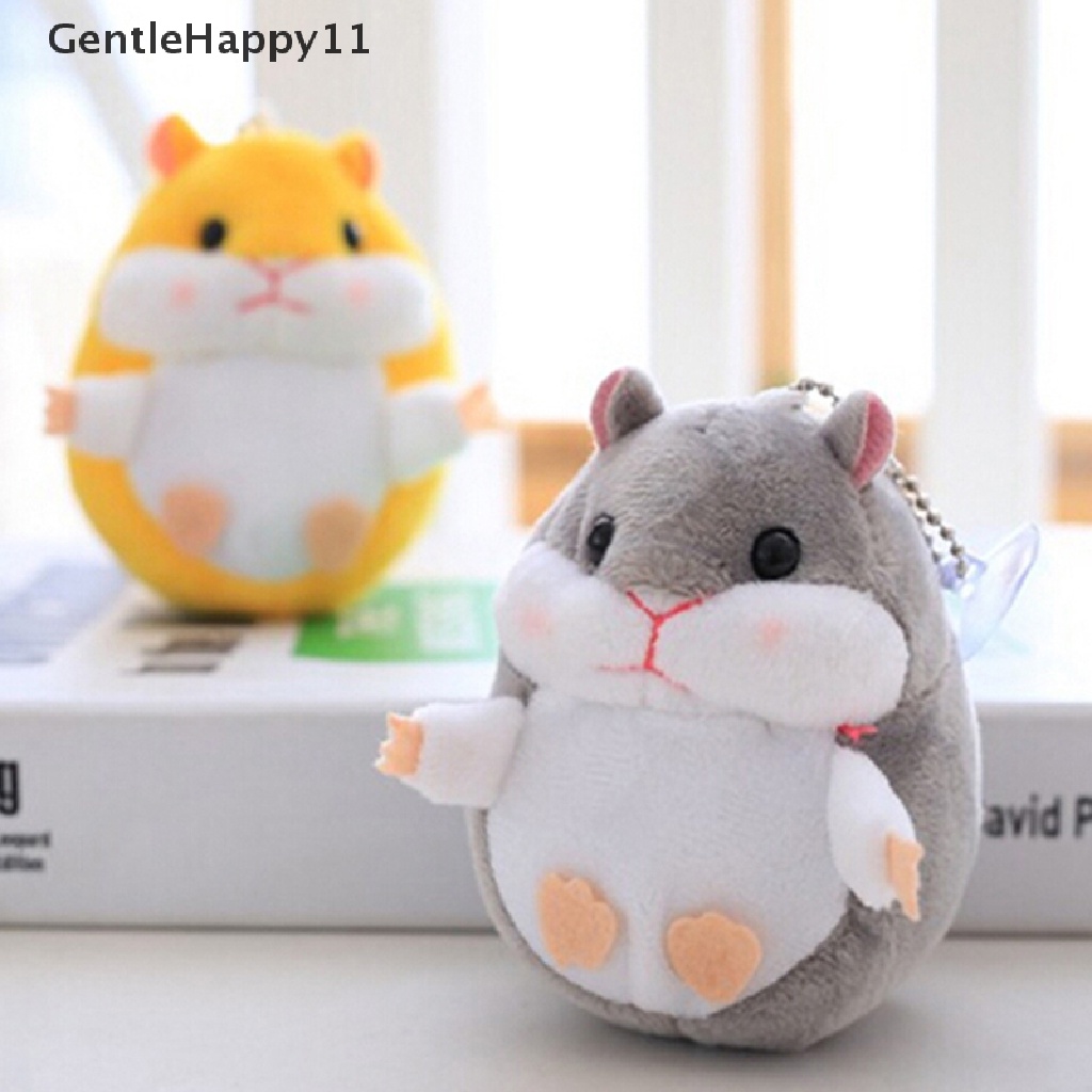 Gentlehappy 9.5cm Boneka Simulasi mini Mainan Mewah Mainan hamster Lucu Untuk Anak/Perempuanhadiah  Id