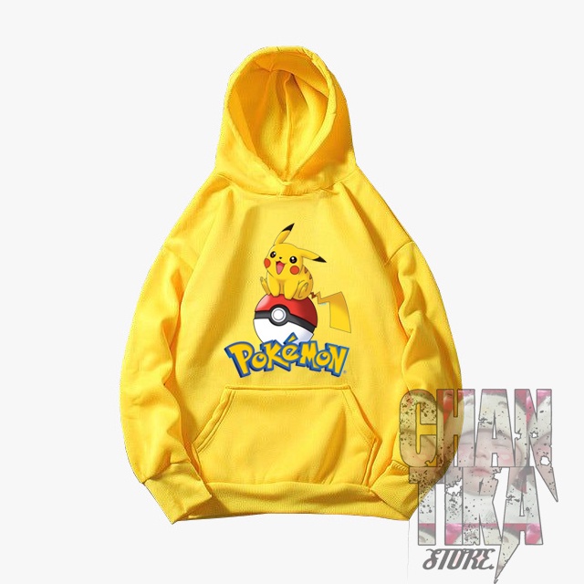 Jaket Hoodie Anak Pokemon Keren Dan Lucu - Hoodie Anak Pokemon Go - Hoodie Kids Bandung