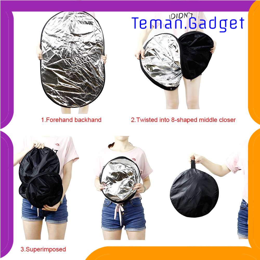 TG - KMR TaffSTUDIO Reflektor Cahaya 5 in 1 Backdrops Studio Foto 90 x 120 cm - BDL-05