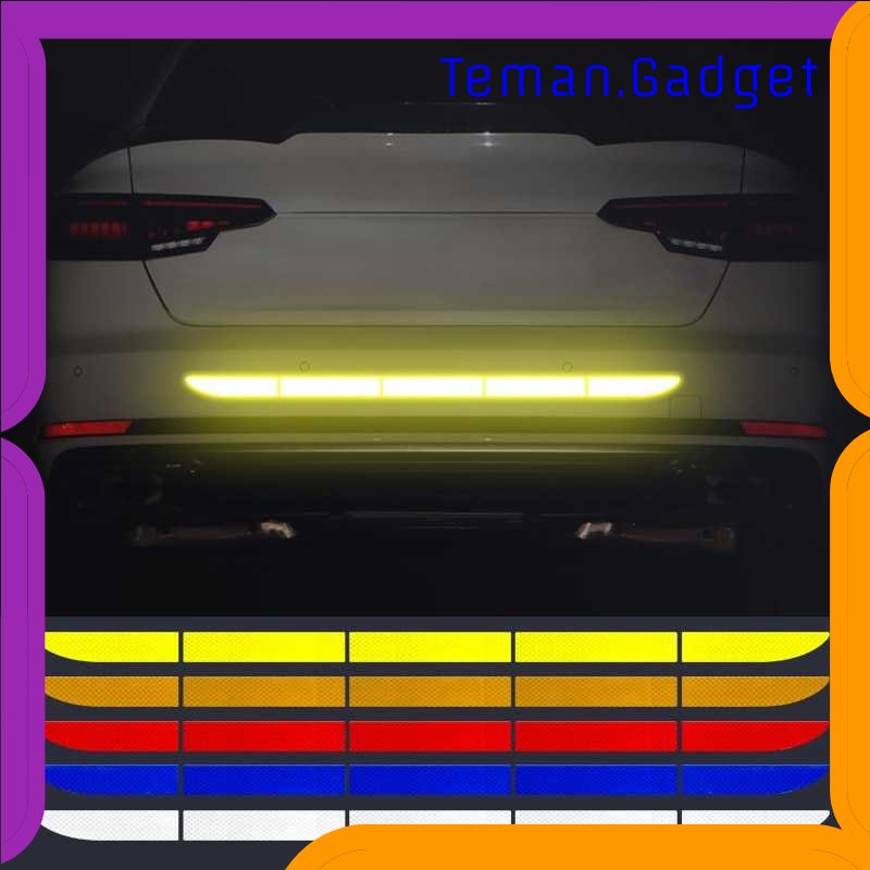 TG - OTO LARATH Nano Car Reflective Sticker Warning Strip Trunk Exterior - 1181