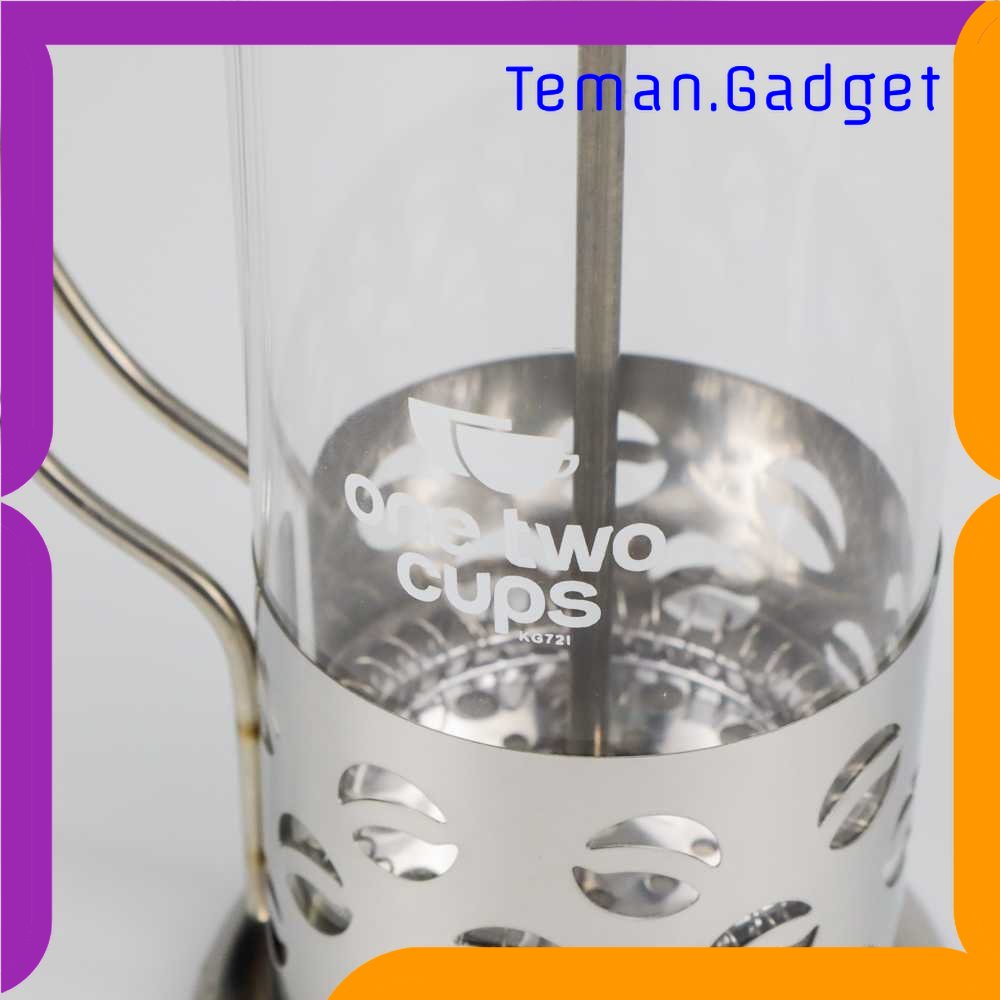 TG - DPR One Two Cups French Press Coffee Maker Pot 350ml - KG72I