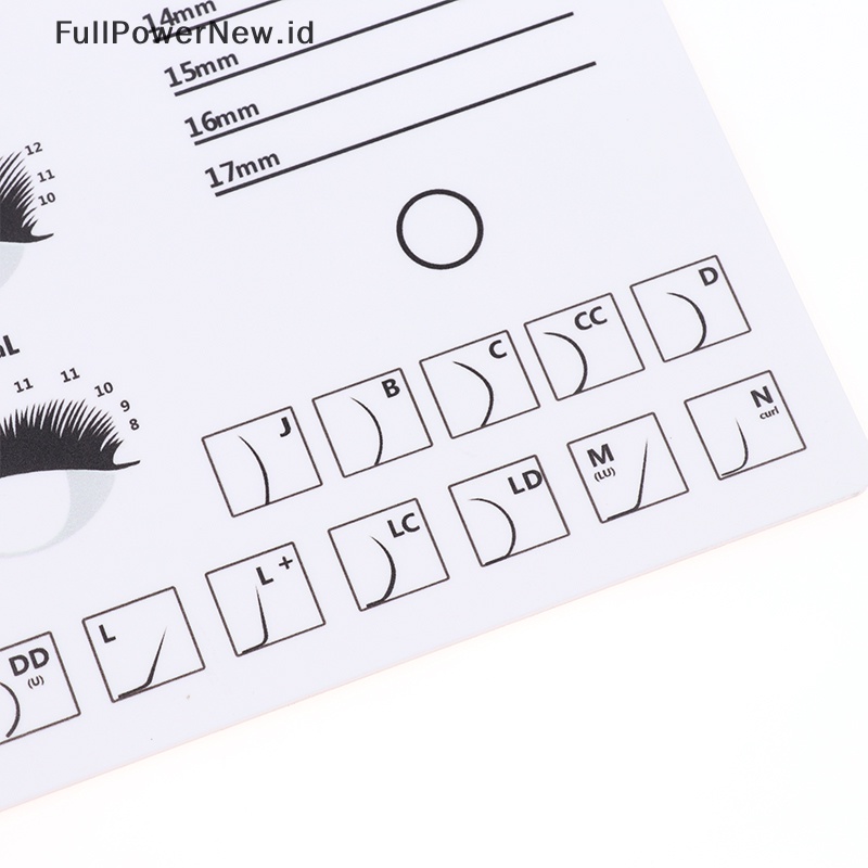 Power 1PC Acrylic Eyelash Holder Pallet Eyelash Extension Lem Pallet Lashes Holder ID