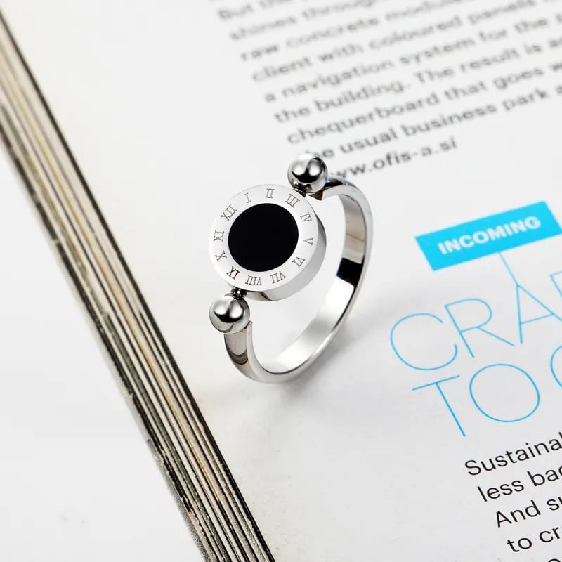 GROSIR Cincin bvl putar titanium stainless steel 316L import berkualitas bisa bayar ditempat COD