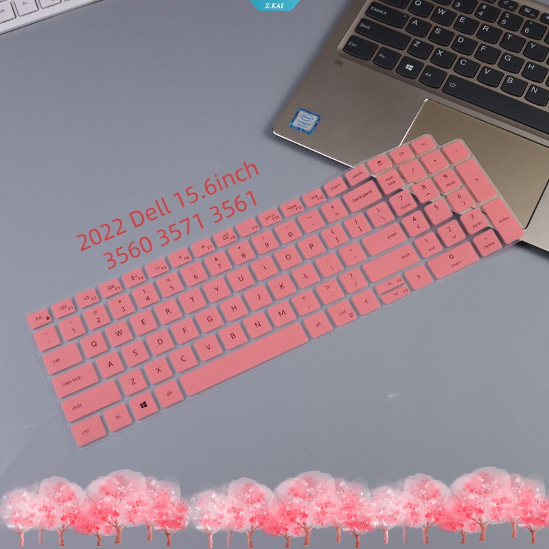 Sarung Keyboard Laptop Untuk Model2022 Dell 15.6inch Presisi3560 3571 3561 Bening Silikon Silicone Film Pelindung Kulit Waterproof Keyboard Cover [ZK]