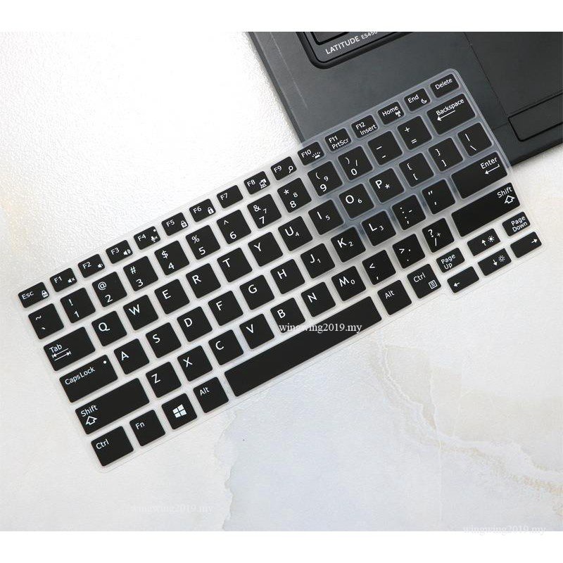 Pelindung Keyboard Dell Lintang7390 7370 7370 E5250 E7270 7275 7280 12 inch TPU E7250 L13