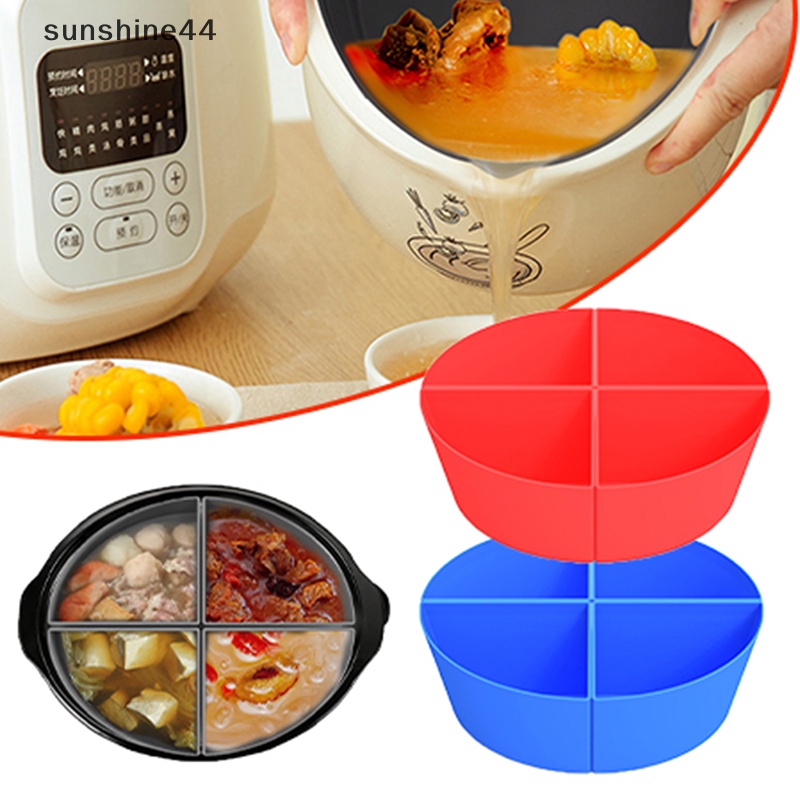 Sunshine Silicone Slow Cooker Liner, Pembatas Masak Liner Silikon Food Grade Reusable ID