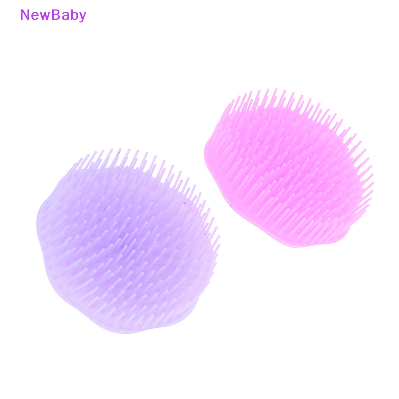 Newbaby 1X Keramas Cuci Rambut Sikat Pijat Kepala Scalp Massager Comb Scalp Shower Body ID