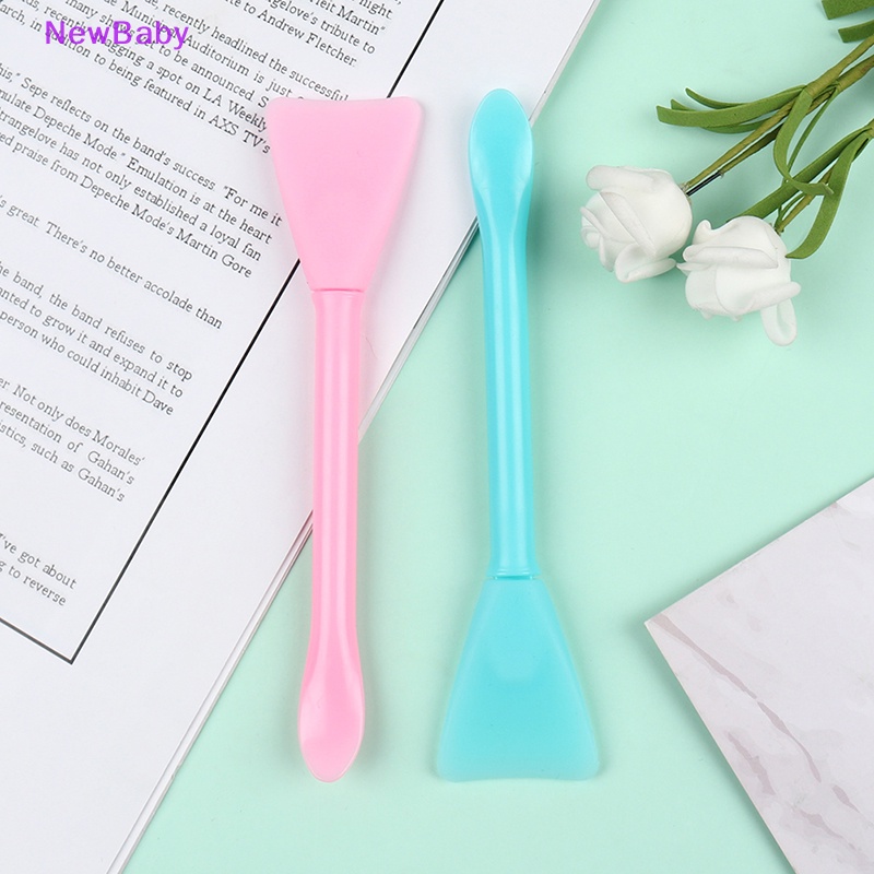 Newbaby Kuas Pengaduk Wajah Masker Silikon Kuas Makeup Brush Kosmetik ID