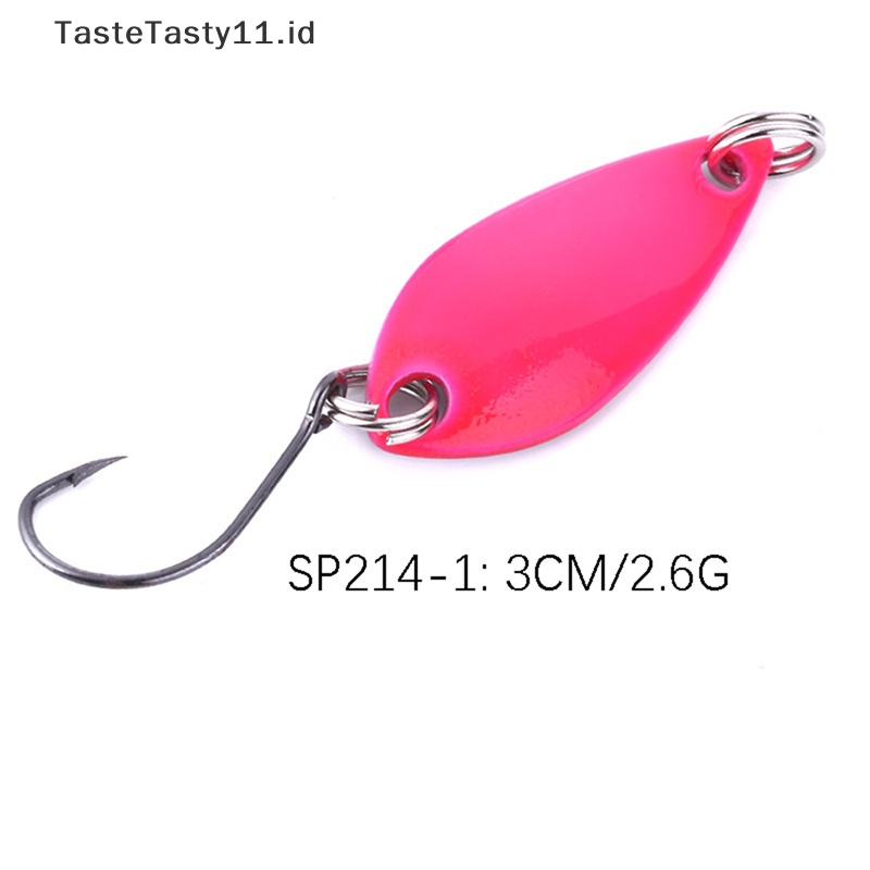 Tastetasty trout Spoon brass spinning fishing Spoon pesca micro metal lures.