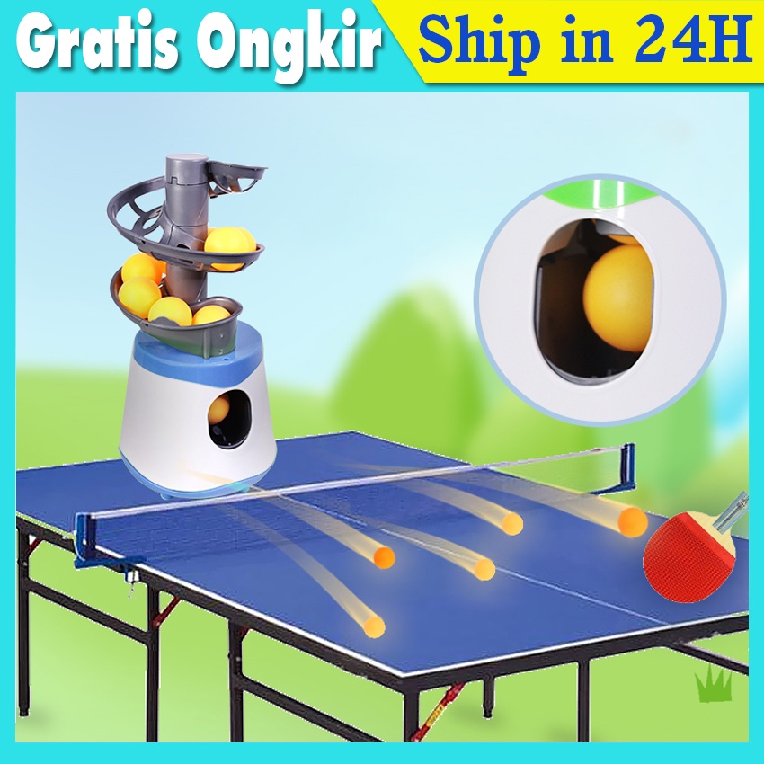 Mesin Robot Tenis Meja / Ping-Pong Mini Otomatis / Training Automatic PingPong Ball Machine