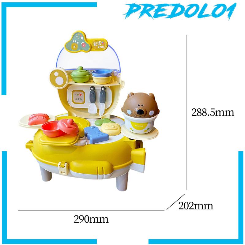 [Predolo1] Mainan Rumah Bermain Anak Pretend Playset Adorable Realistis Untuk Travel Party Trip
