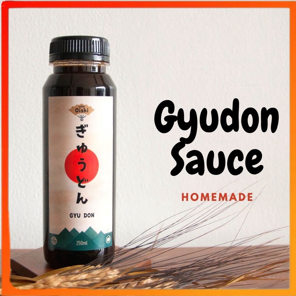 

VIRAL Gyudon Sauce | Dapur Oishi | Saus Homemade Masakan Jepang Bumbu