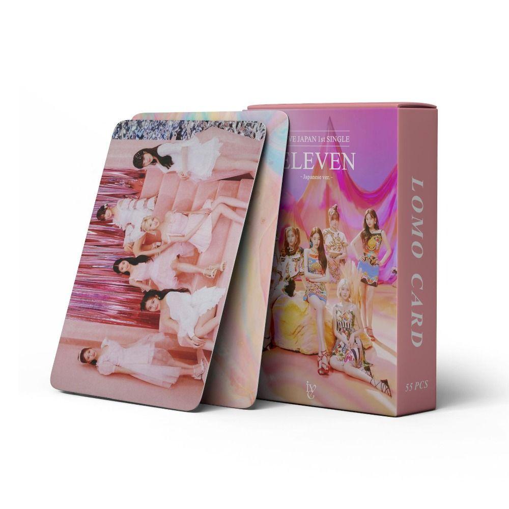 [Elegan] Lomo Card Set Girl Toy HD Card Album Card Collector Card Idol Album Idol Foto Kartu Koleksi Hadiah Cewek Kartu Grup
