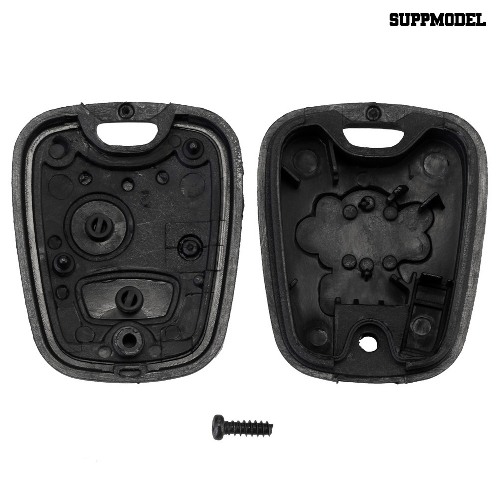 PEUGEOT [SM Auto] 2tombol Fob Kunci Mobil Case Shell Untuk Citroen C1 C2 C3 C4 Peugeot307 107 207 407