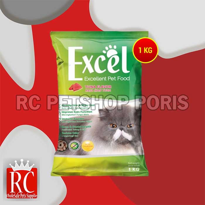 Makanan Kucing Excel Cat Food 1 KG