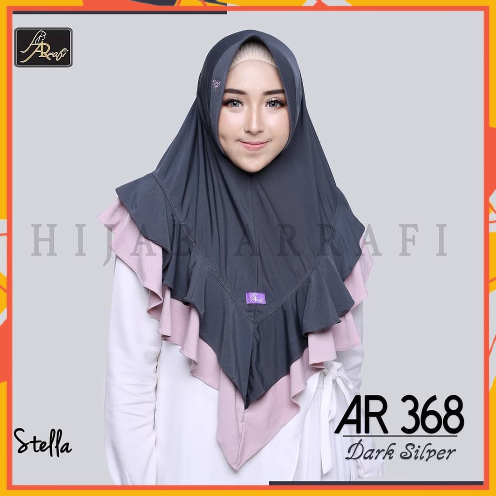 Hijab Instan Terbaru Kekinian 2023 Hijab Arrafi AR 368