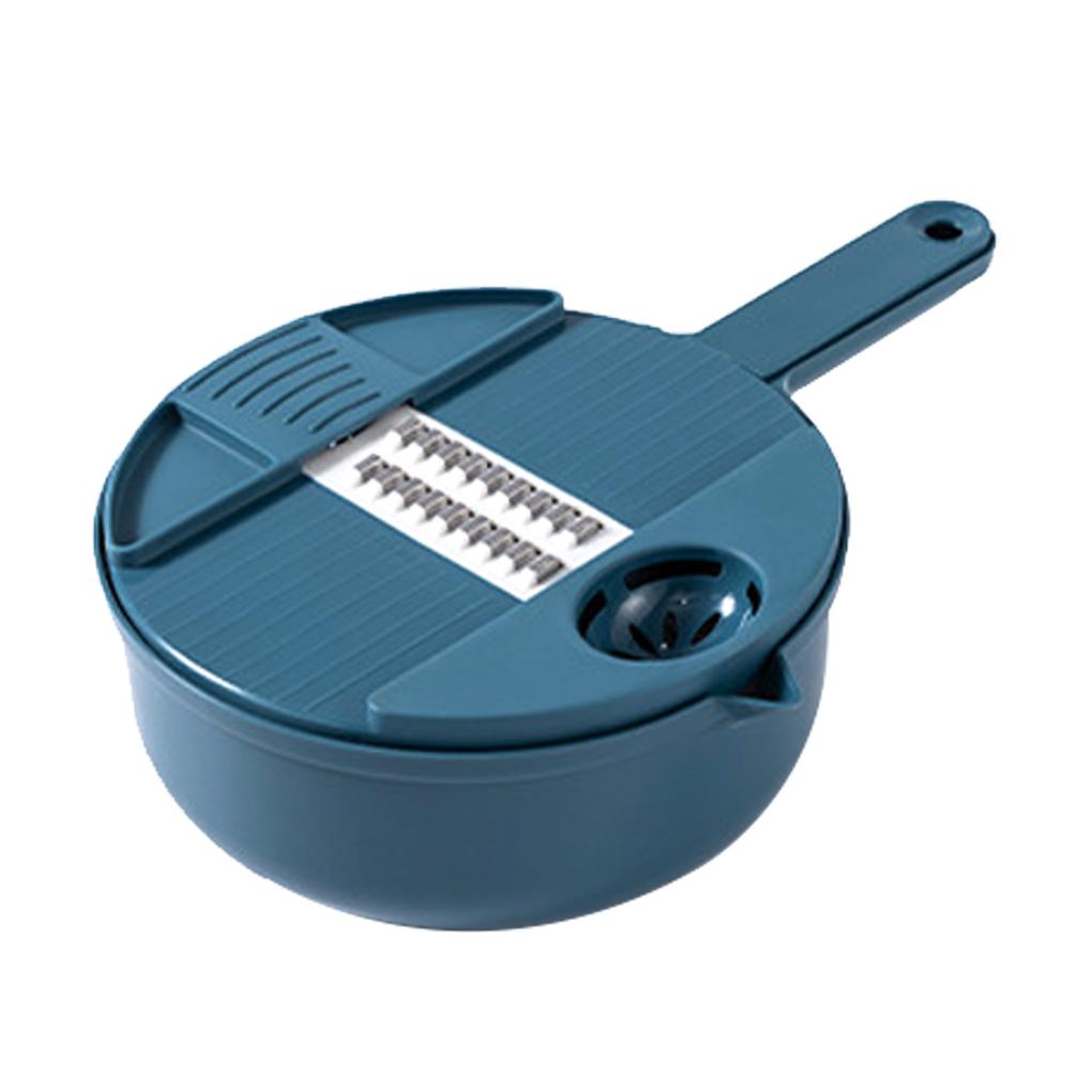 12pcs Set Parutan Gantung Stainless Slicer Household Shredder Kit Untuk Dapur