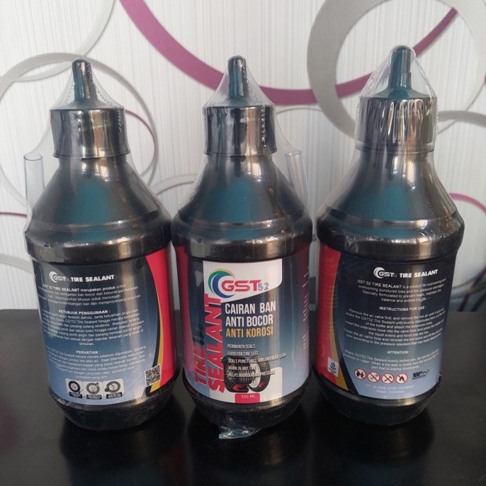 Cairan Anti Ban Bocor Motor Mobil Cairan Ban Tubeless Tire Sealant