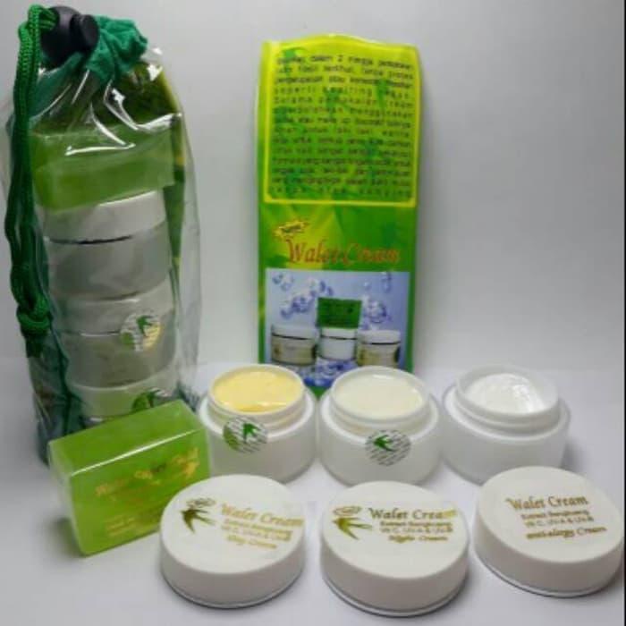 Walet Paket Cream Walet Bengkuang pencerah wajah 4IN1  CREAM WALET SUPER BENGKOANG  BENGKUANG  ORIGI